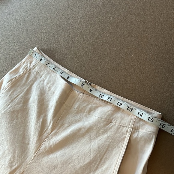 VINCE Linen Blend Cream Color Pants- Size 10 - Picture 8 of 12